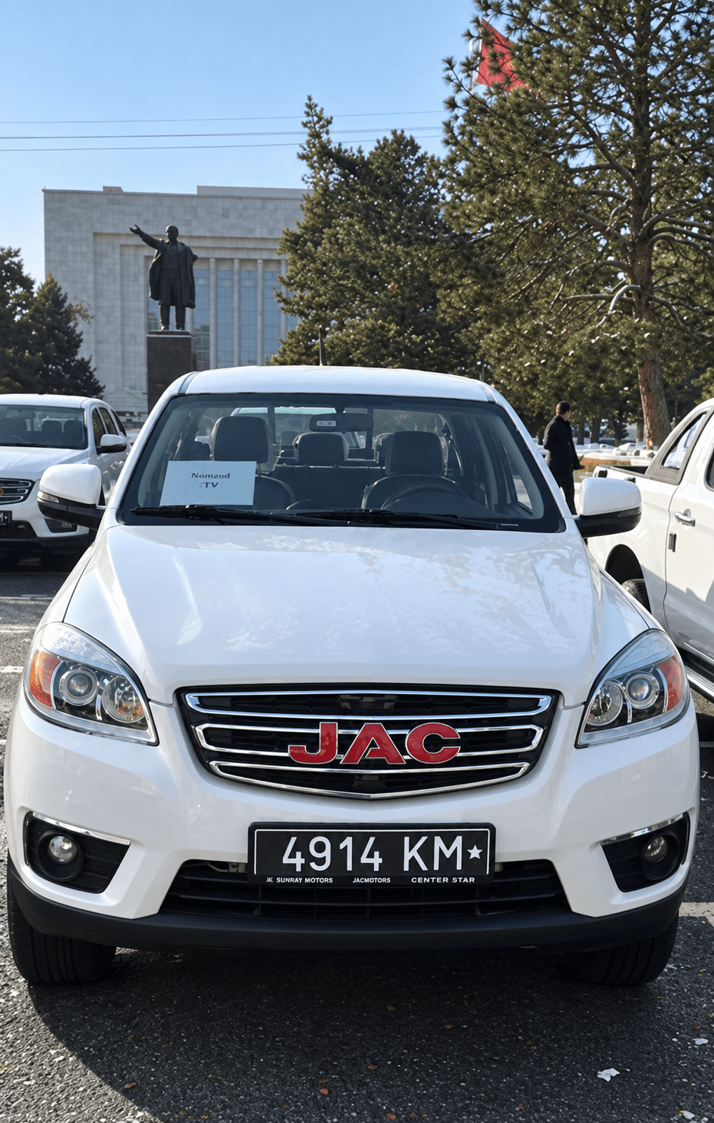 Пикапы JAC T6 для Министерства обороны КР — JAC T6