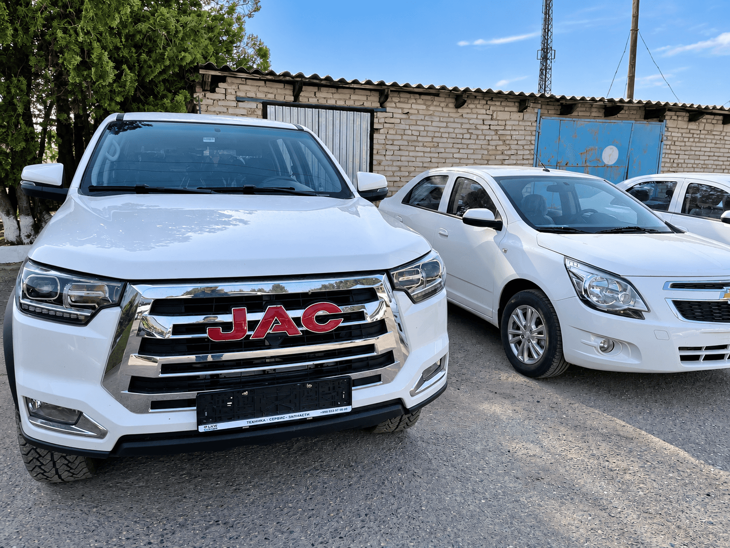 Специализированная техника для НЭСК — JAC и Cobalt