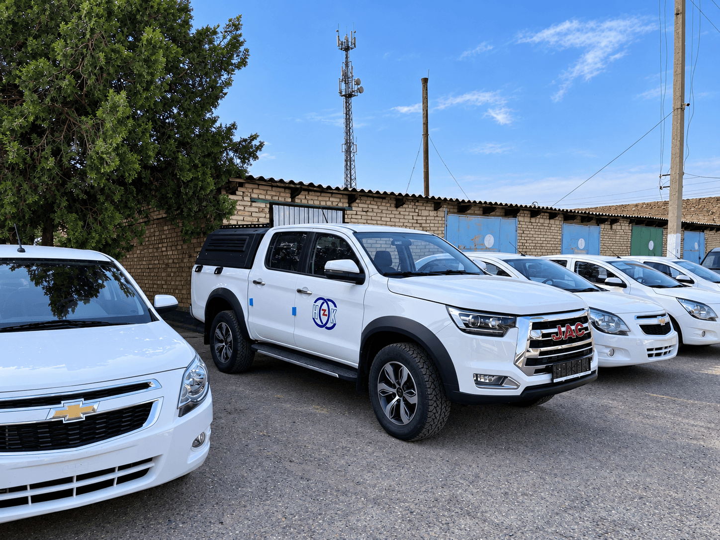 Специализированная техника для НЭСК — JAC T8